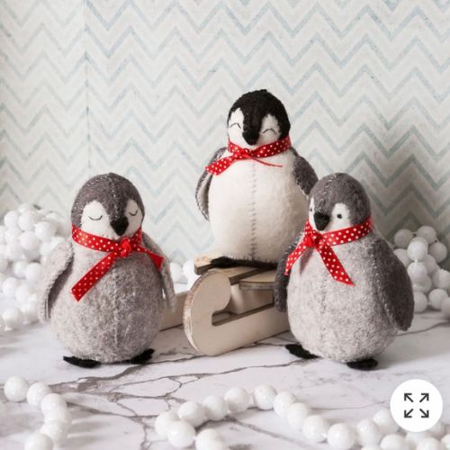 Penquin Wool Mix Felt Kit
